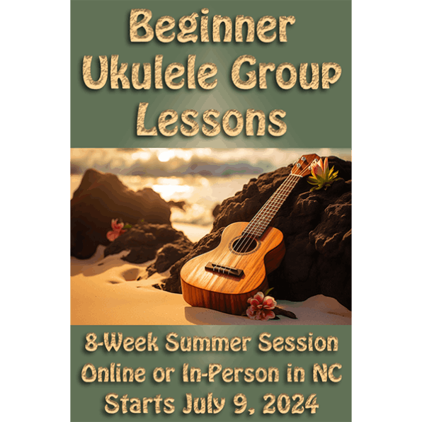 Beginner Ukulele Group Lessons - Summer Session