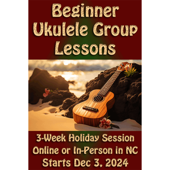 Beginner Ukulele Group Lessons - Holiday Session