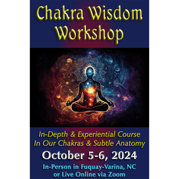 Chakra Wisdom - In-Depth & Experiential Workshop in Our Chakras and Subtle Anatomy