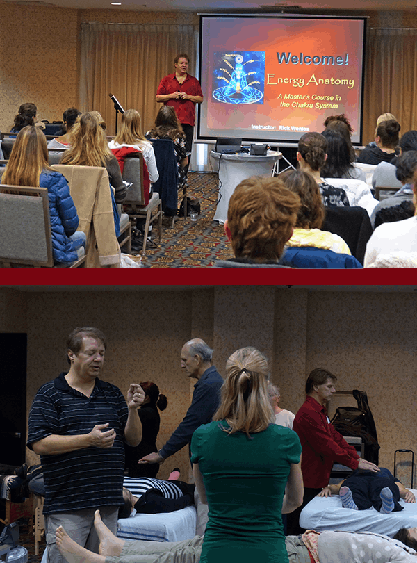 Rick Teaching Energy Anatomy Classes